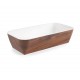Bol rectangular 175X16 cm wood. Lacor 63092