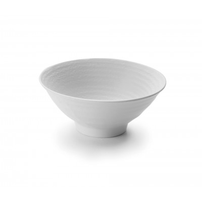 Bol cónico melamina white D21X8 cm. Lacor 63262