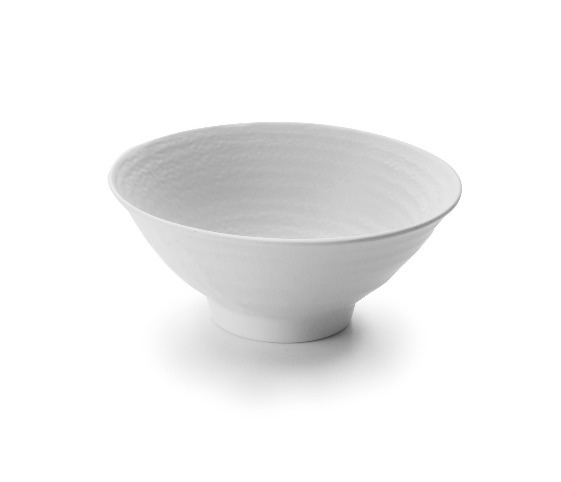 Bol cónico melamina white D25X9 cm. Lacor 63263