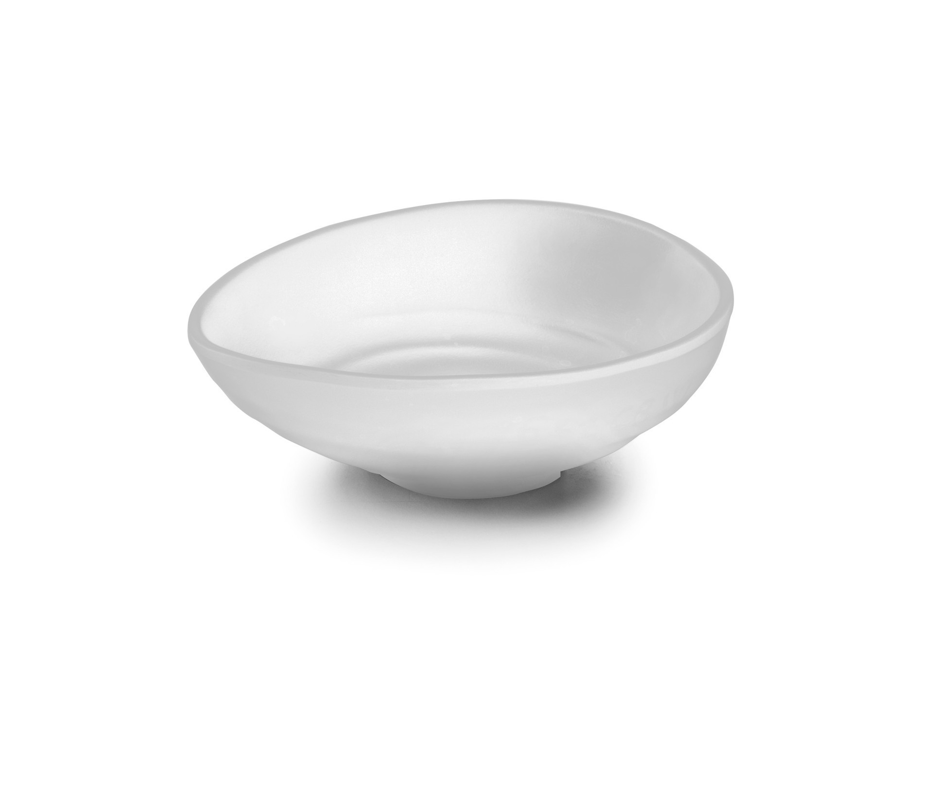 Bol oval melamina white 24X20X7 cm. Lacor 63269