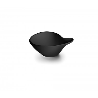 Bol salsa melamina black 14X12X5 cm. Lacor 63370