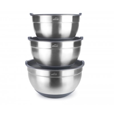 Set 3 boles antideslizantes 20-22-24CM. Lacor 60051