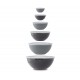 Set DE 6 boles PP multi. Lacor 60055