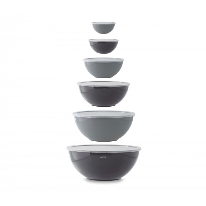 Set DE 6 boles PP multi. Lacor 60055