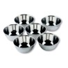 6 bols pequeños inox-garinox-12cm. 04L.. Lacor 14012