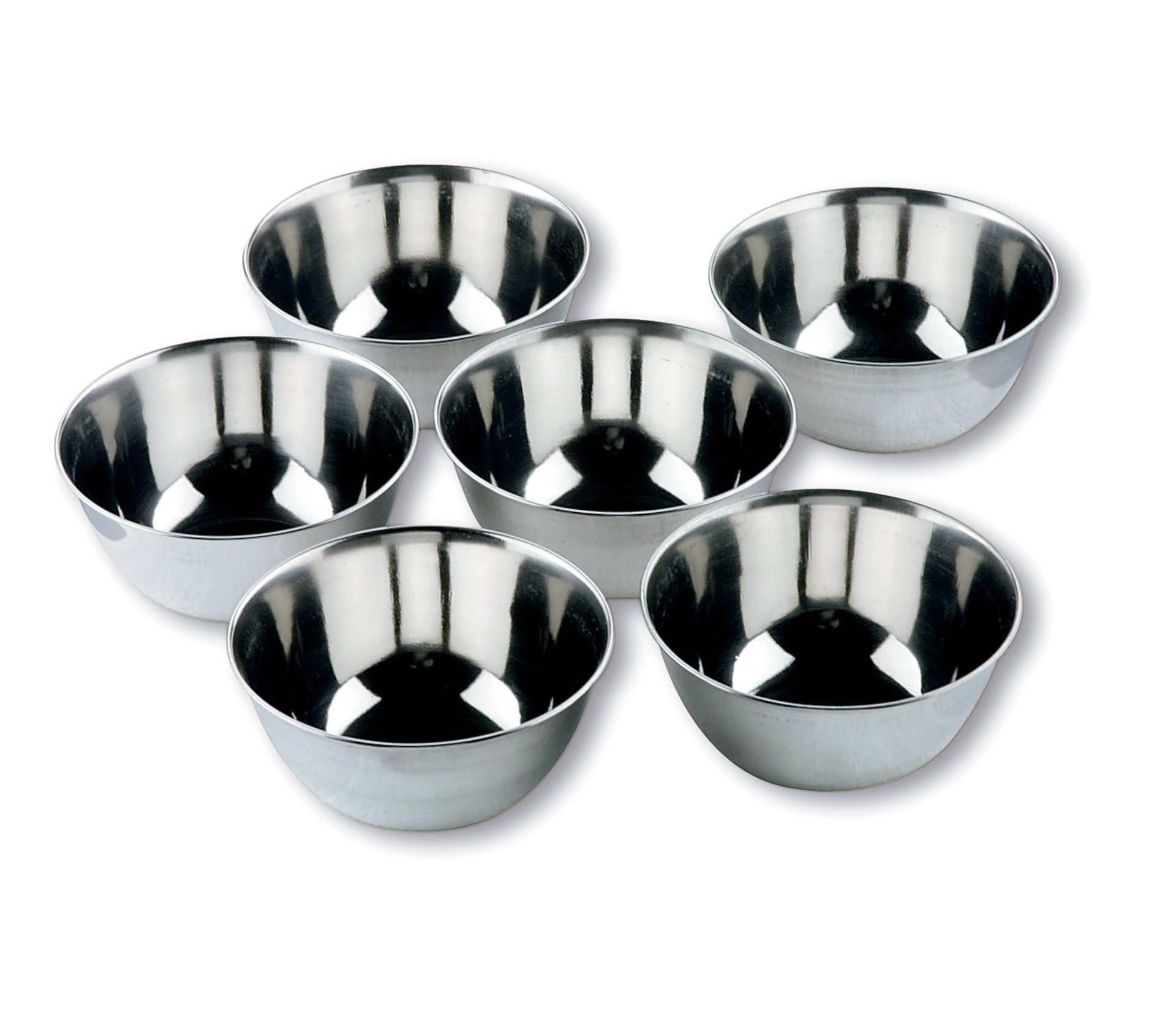 6 bols pequeños inox-garinox-12cm. 04L.. Lacor 14012