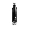 Botella inox negra edan 750ML. Lacor 62538