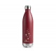 Botella inox roja edan 750ML. Lacor 62548