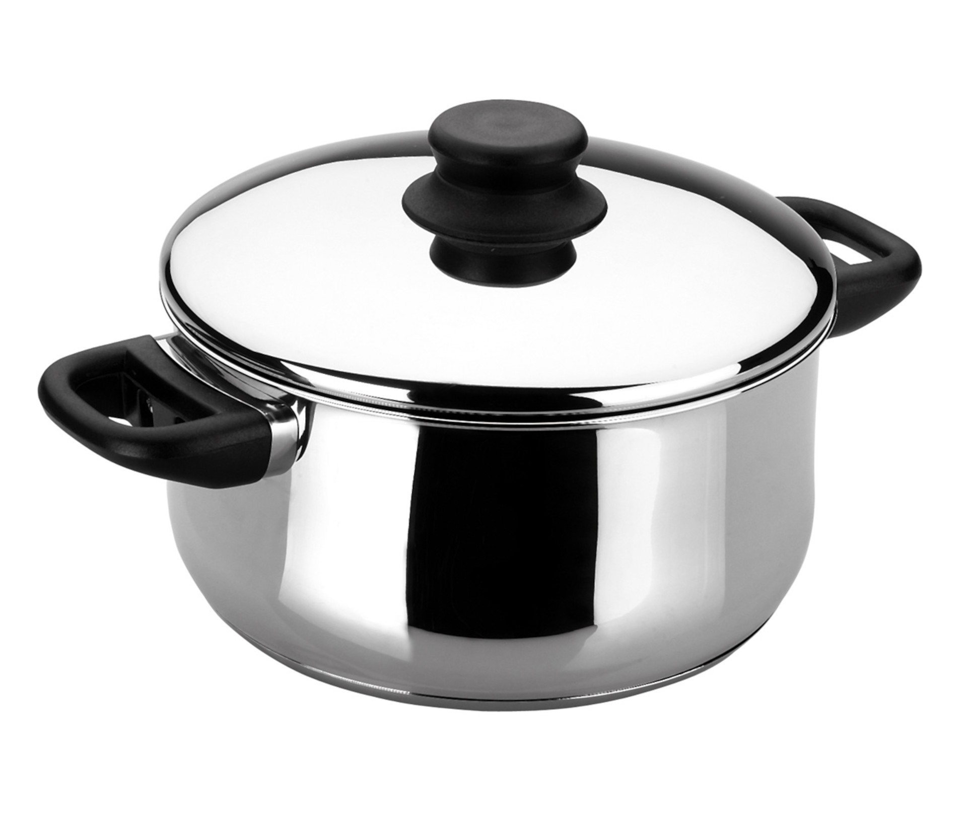 Cacerola ctapa garinox 22 cm. 4 L.. Lacor 14322
