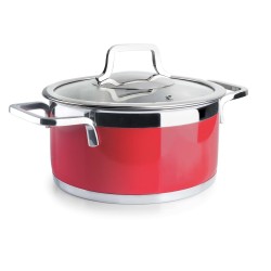 Cacerola buffet con tapa red 24CM. Lacor 15324