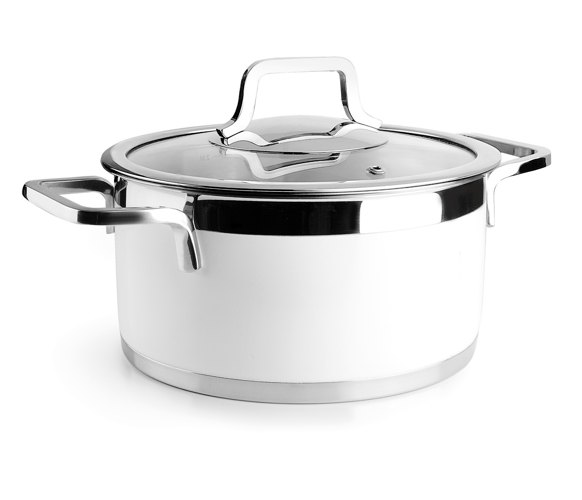 Cacerola buffet con tapa white 20CM. Lacor 15420