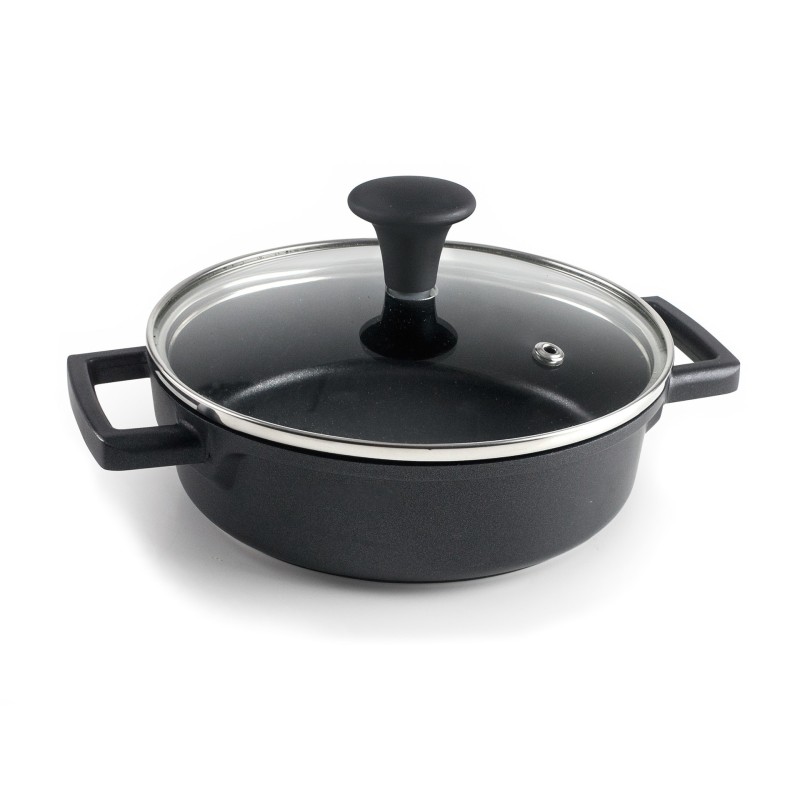 Cacerola mini con tapa alum. fund 16CM. Lacor 25160
