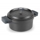 Cacerola negra aluminio fundido D28 cms. Lacor 25929