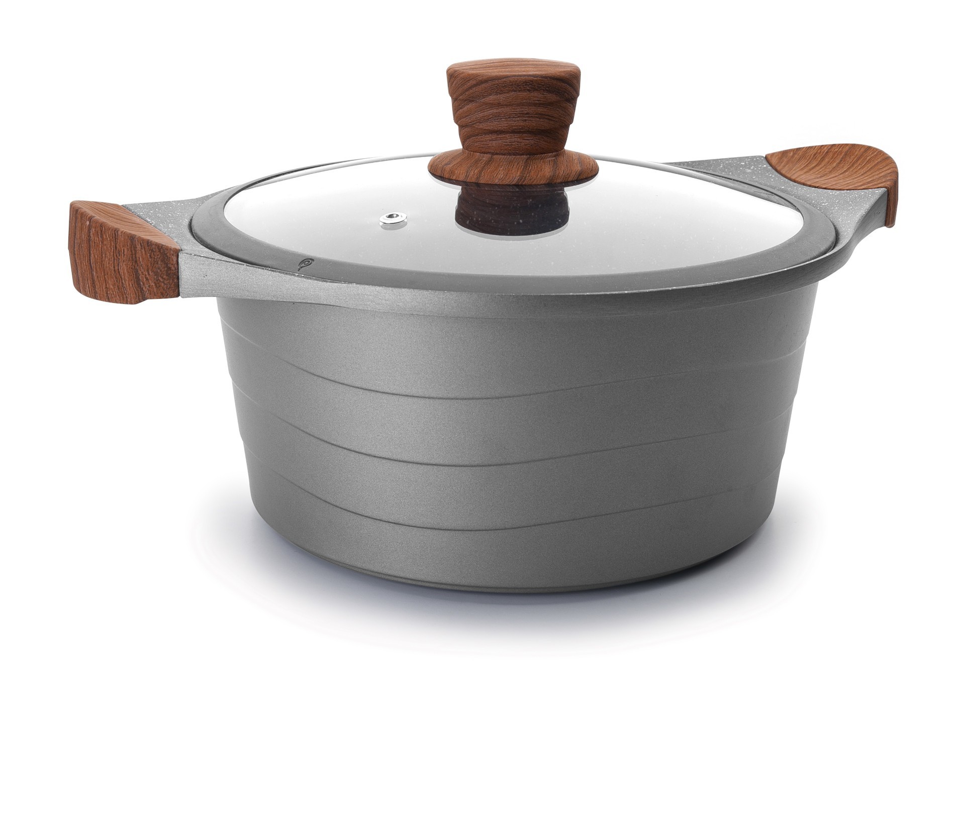 Cacerola alum. fundido stilo D20 cms. Lacor 27320