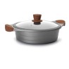 Cacerola baja alum. fun. stilo D28 cms. Lacor 27327
