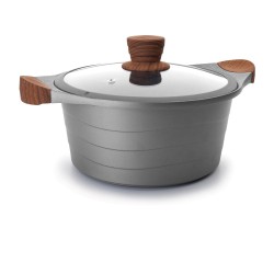 Cacerola alum. fundido stilo D28 cms. Lacor 27328