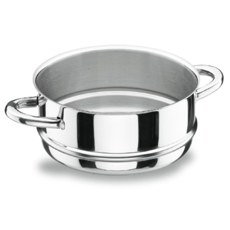 Cacerola vapor 20 cm. vitrocor. Lacor 40420