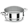 Cacerola vapor 24 cm. vitrocor. Lacor 40424
