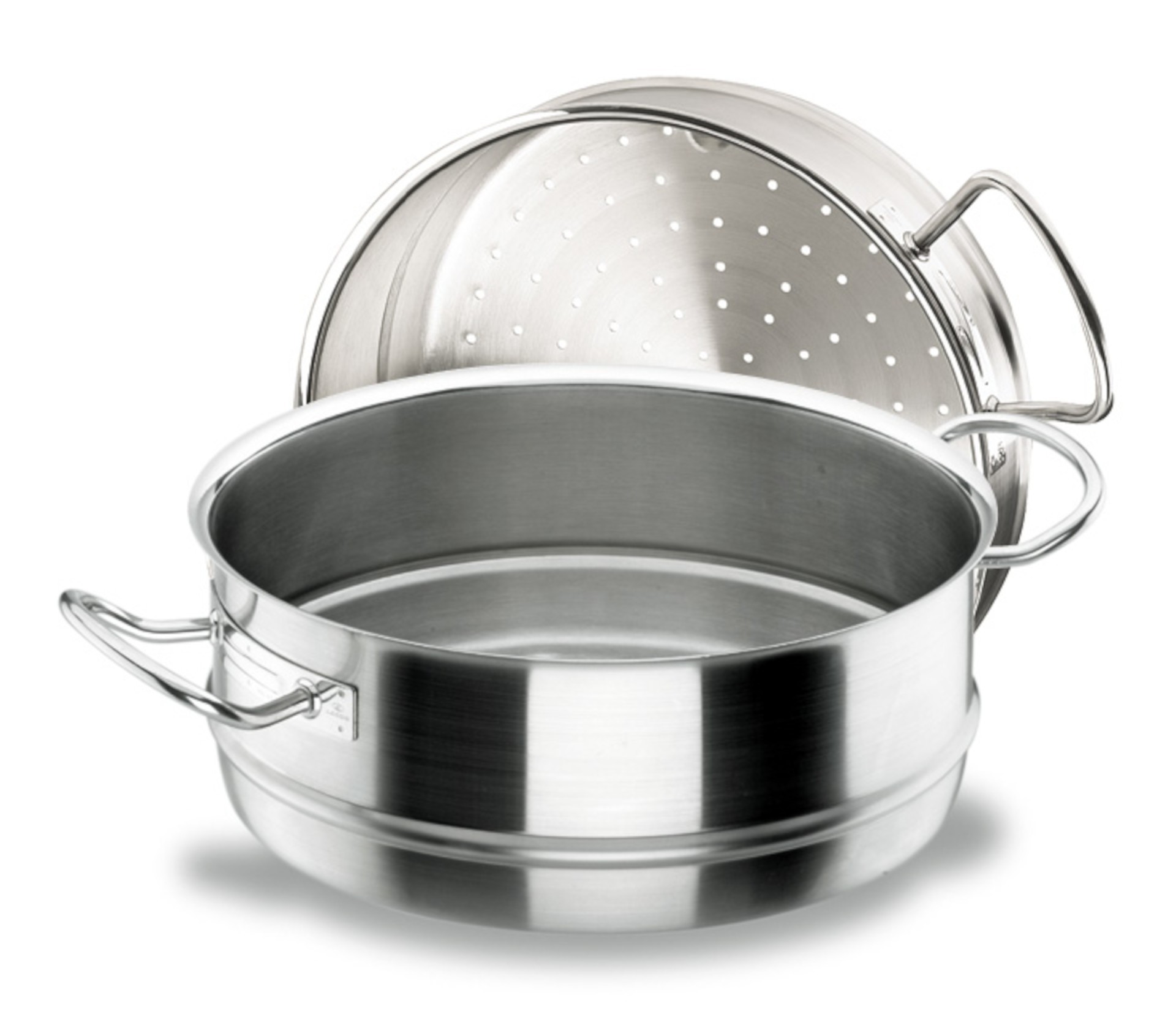 Cacerola vapor 28 cm. chef-inox. Lacor 50428