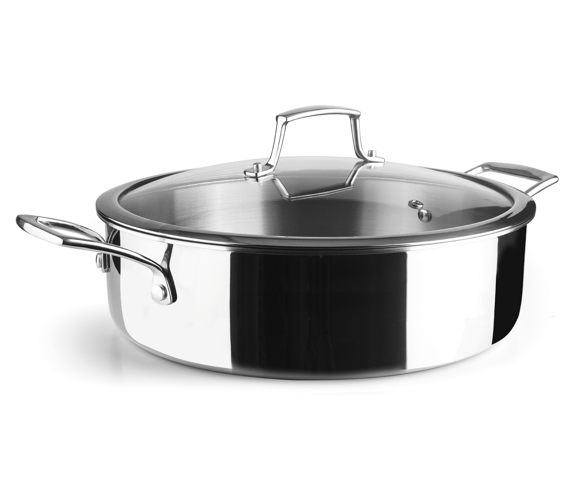 Cacerola baja trichef 28CM. Lacor 60888