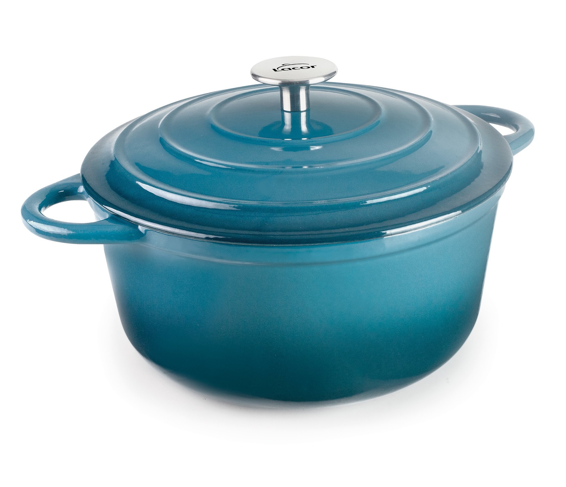 Cacerola hierro fundido ocean 24CM. Lacor 71704