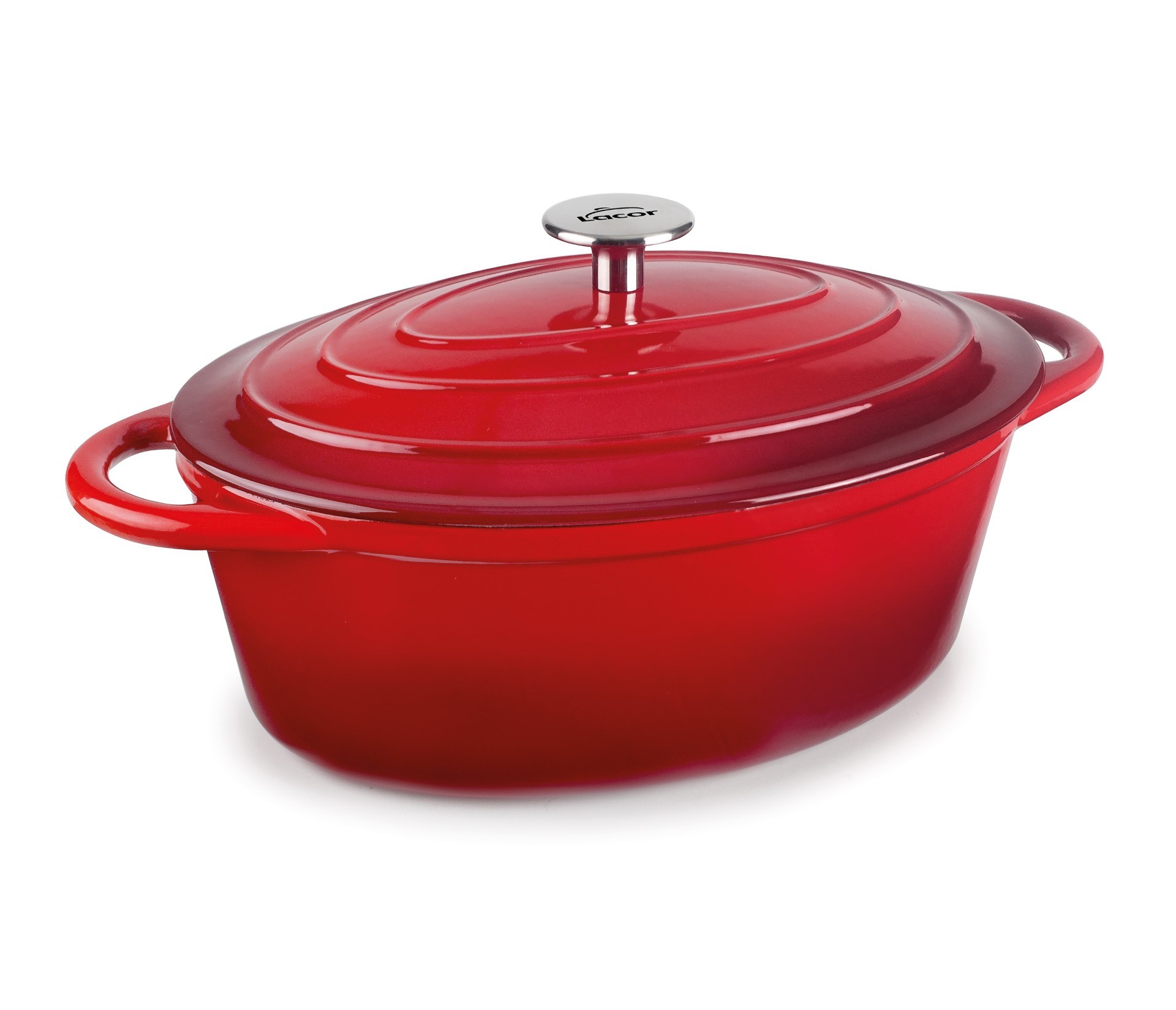 Cacerola hierro fundido red 29x21cm. Lacor 71739