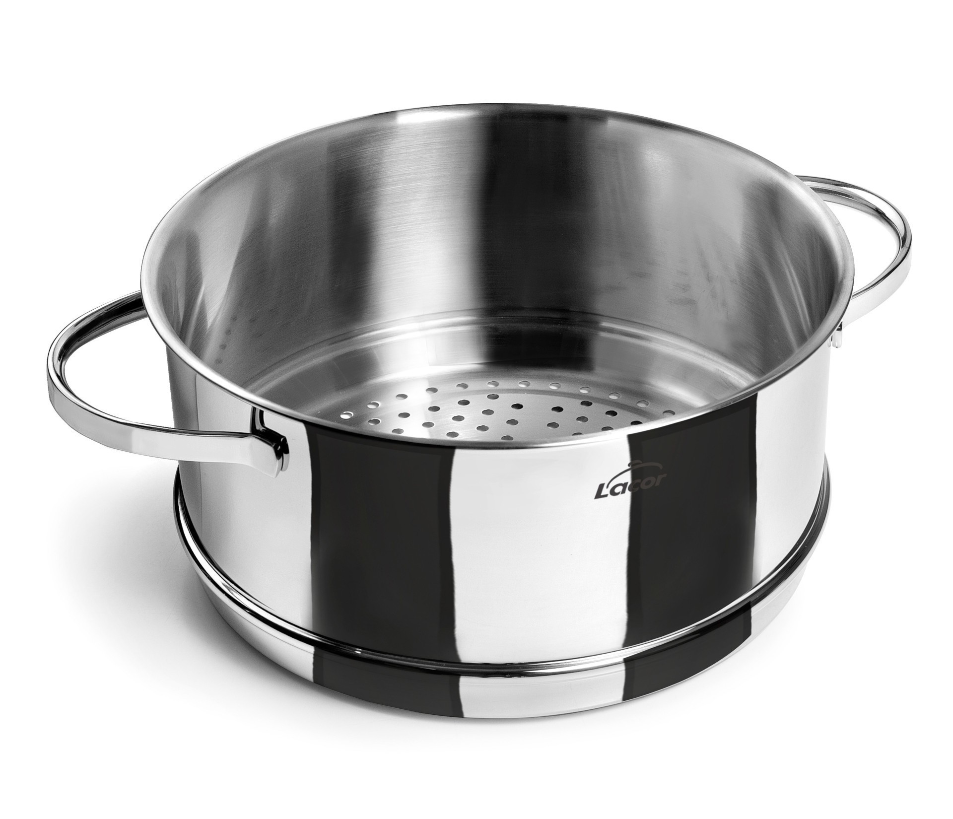 Cacerola vapor belly 20 cm.. Lacor 79420