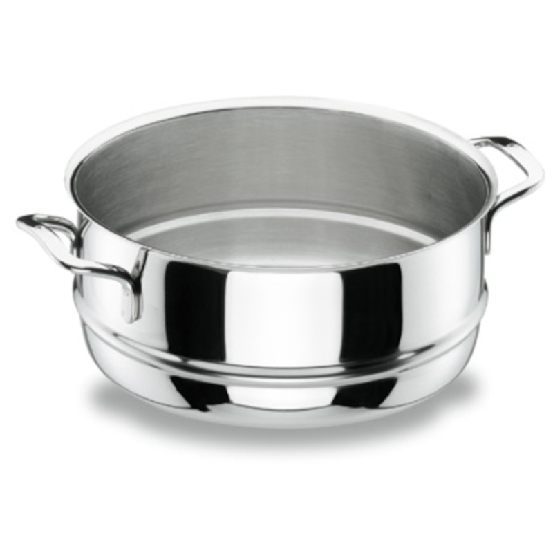 Cacerola vapor 24 cm. gourmet. Lacor 90424