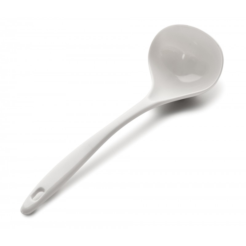 Cacillo recto melamina clasica blanco 27. Lacor 63602