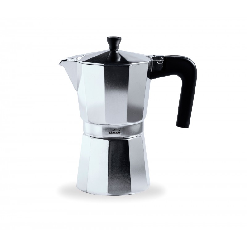 Cafetera aluminio 9 tazas. Lacor 62029