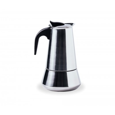 Cafetera inox 1810 6 tazas. Lacor 62036