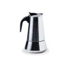 Cafetera inox 1810 6 tazas. Lacor 62036