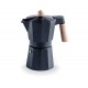 Cafetera express trento black 6 tazas. Lacor 62046