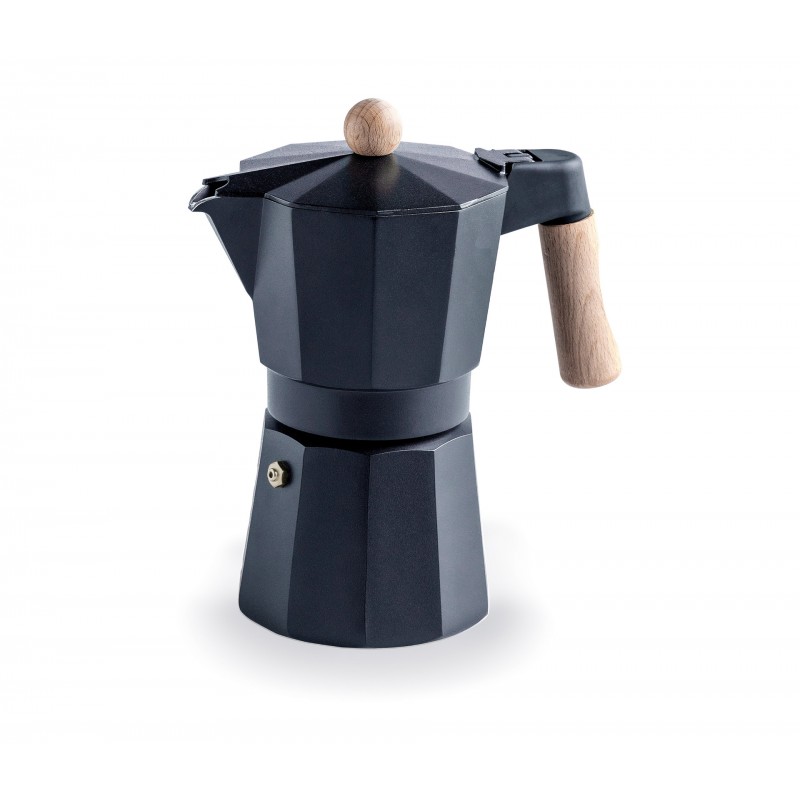 Cafetera express trento black 9 tazas. Lacor 62048