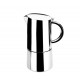 Cafetera express moka 4 tazas inox 1810. Lacor 62054