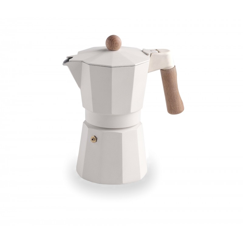 Cafetera express trento white 9 tazas. Lacor 62099