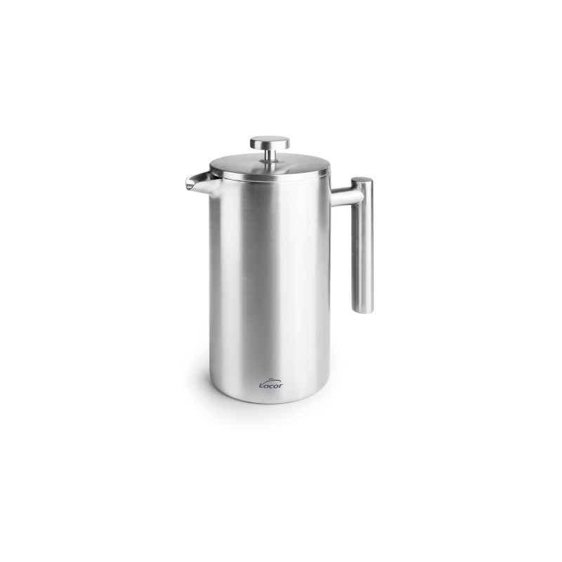 Cafetera francesa inox. Lacor 62141