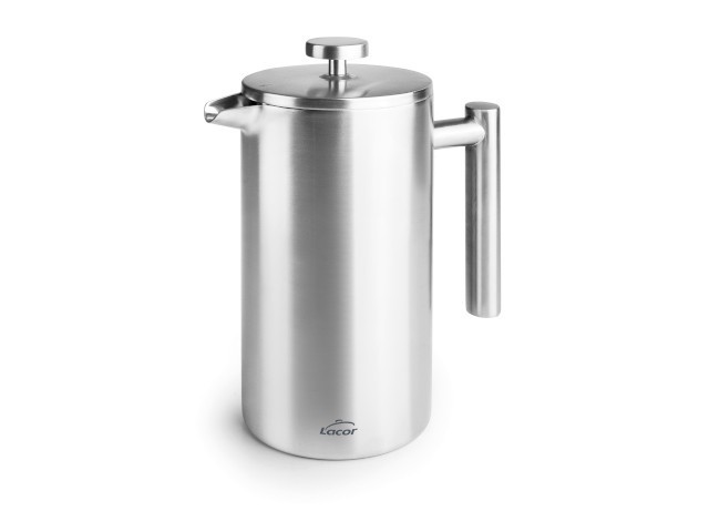 Cafetera francesa inox. Lacor 62141