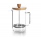 Cafetera embolo madera 1L. Lacor 62161