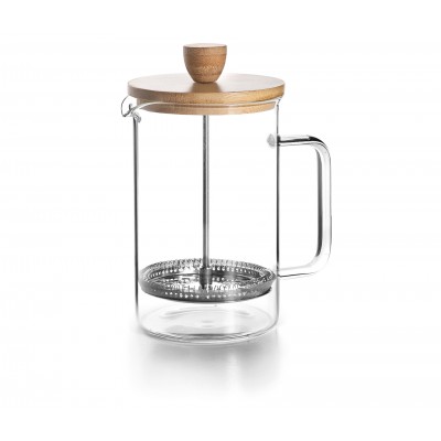 Cafetera embolo madera 1L. Lacor 62161