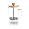 Cafetera embolo madera 800ML. Lacor 62168