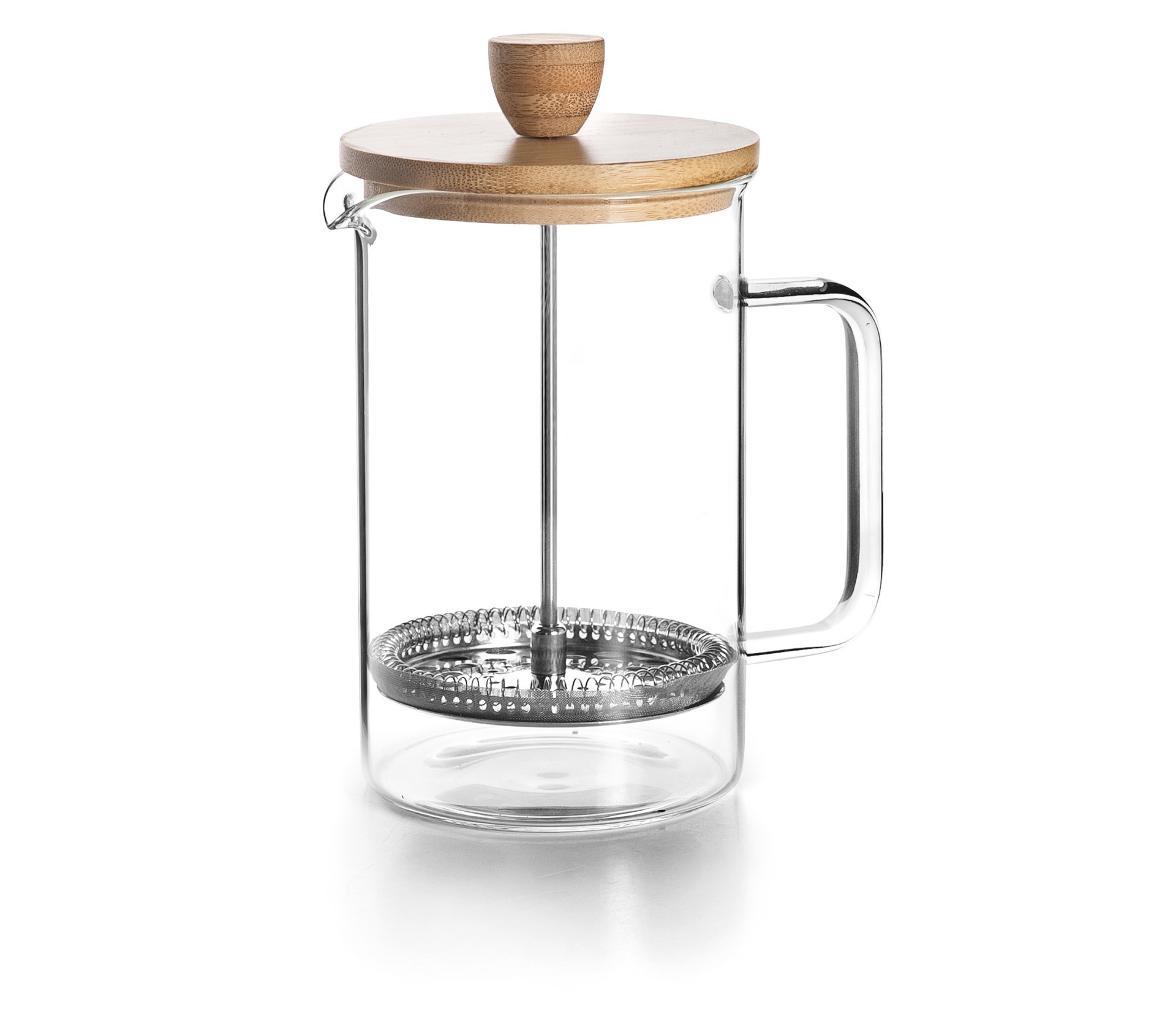 Cafetera embolo madera 800ML. Lacor 62168