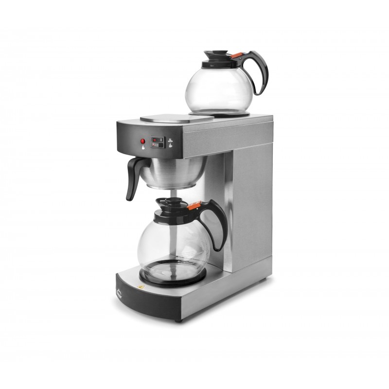 Cafetera elec. C2 jarras cristal 21 KW. Lacor 69272