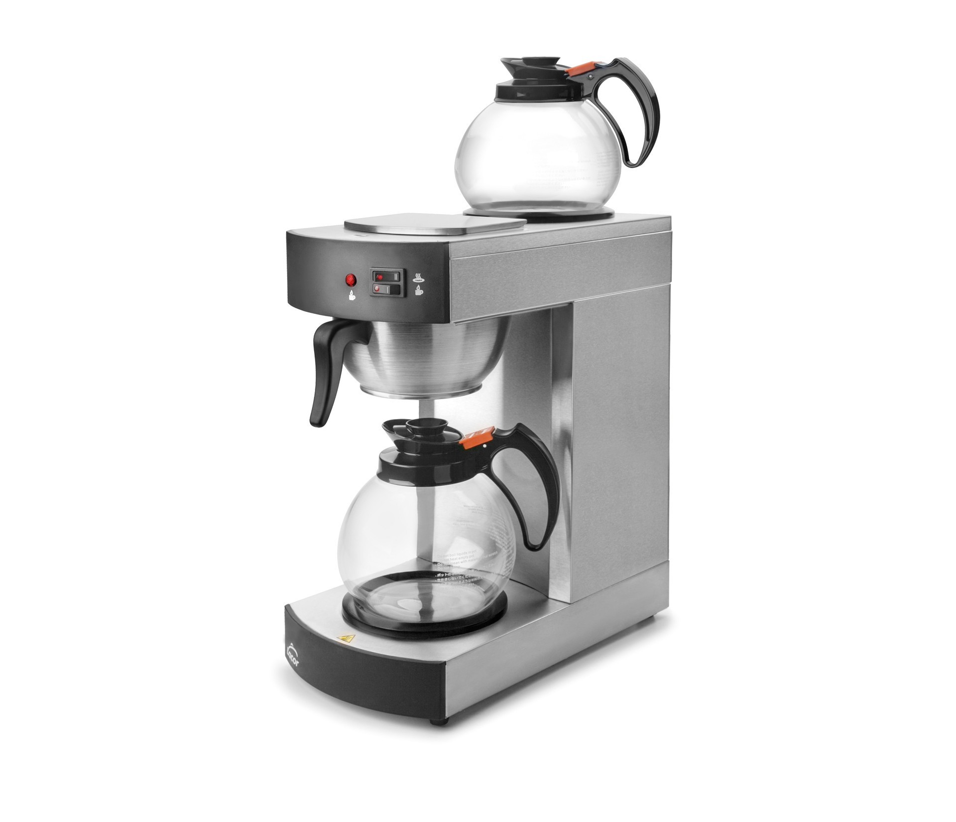 Cafetera elec. C2 jarras cristal 21 KW. Lacor 69272