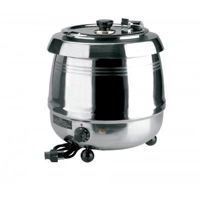 Olla calentador sopa electr. inox 10 ltos. Lacor 69038