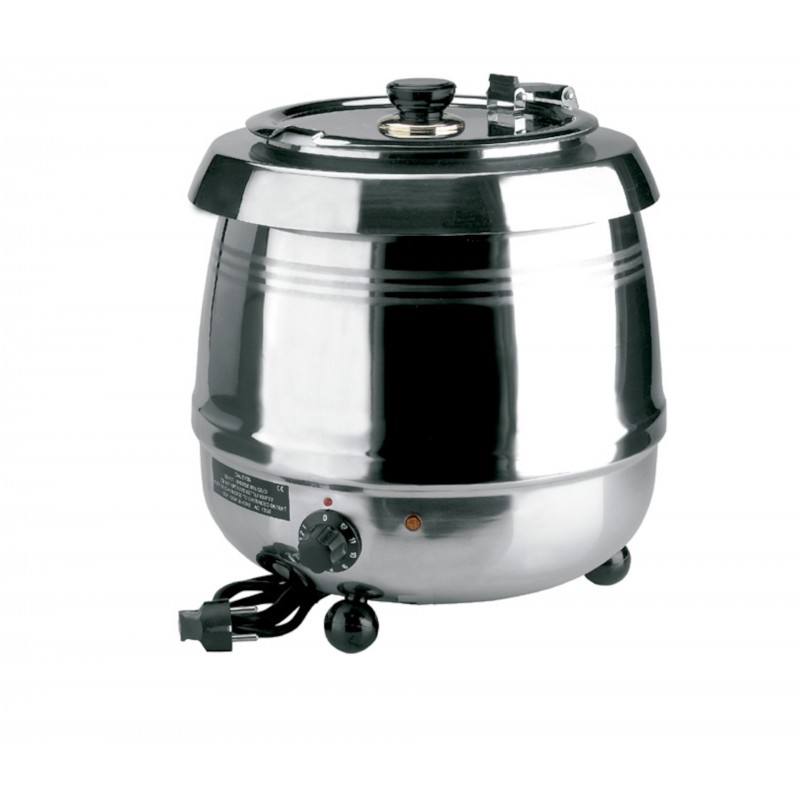 Olla calentador sopa electr. inox 10 ltos. Lacor 69038