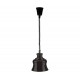 Lámpara infrar. cable exten. negra 275W. Lacor 69359