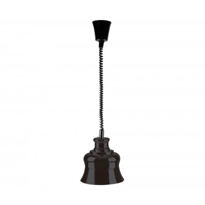 Lámpara infrar. cable exten. negra 275W. Lacor 69359