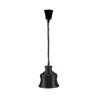 Lámpara infrar. cable exten. negra 275W. Lacor 69359