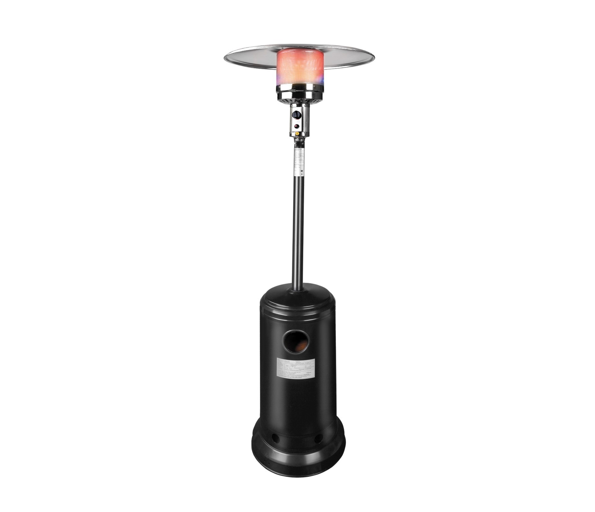 Calentador terraza gas negro 12000 W CR. Lacor 69401